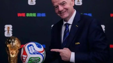 La FIFA dévoile Trionda, le ballon officiel de la Coupe du monde 2026