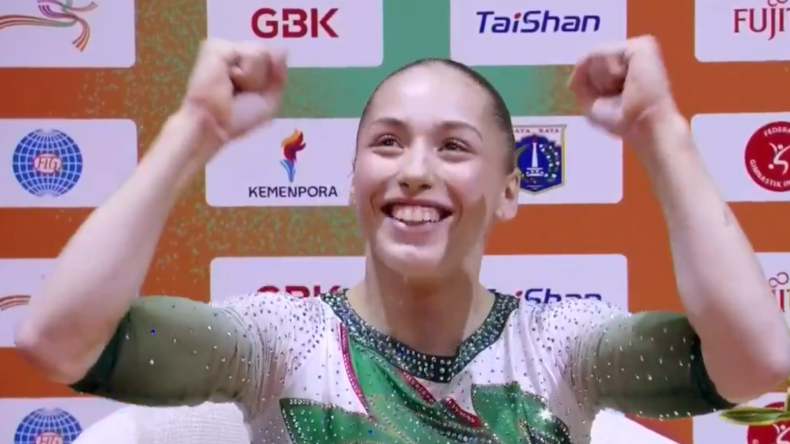 بطولة العالم للجمباز.. الجزائرية نمور تتوّج بالميدالية الذهبية (فيديو)