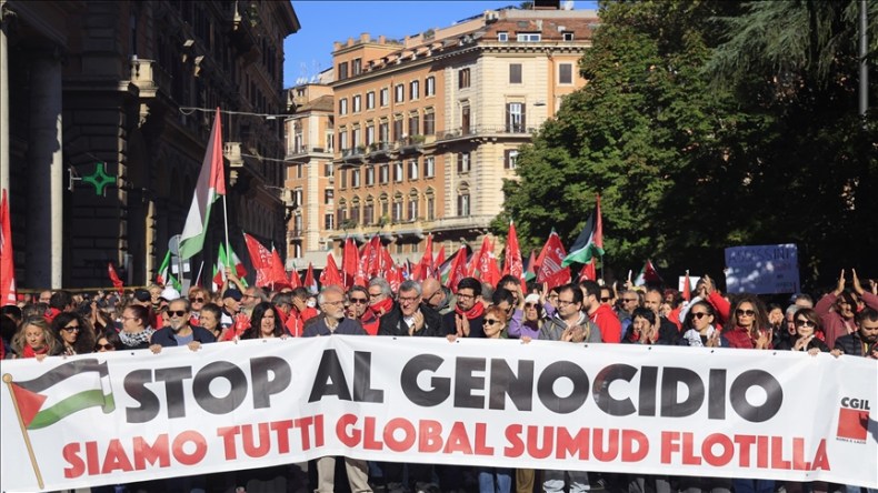 Italie: Grève générale pour protester contre l’attaque israélienne contre la Flottille mondiale Sumud