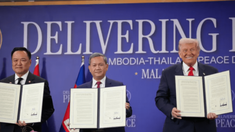من العاصمة الماليزية كوالالمبور.. ترامب يعلن إنهاء “الحرب الثامنة”