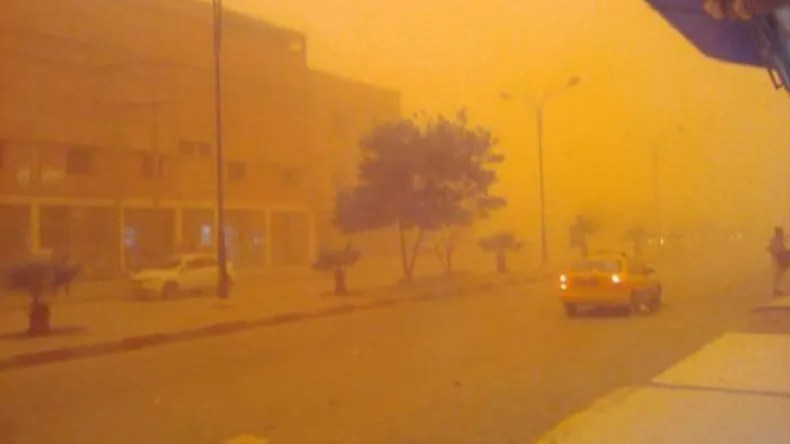 تنبيه: رياح عاتية وزوابع رملية على هذه الولايات