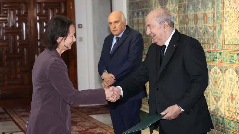 الرئيس تبون يشرف على مراسم تقديم أوراق اعتماد ستة سفراء