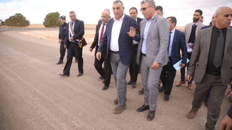 البيض: جلاوي يُطلق مشاريع جديدة ويأمر بتسريع وتيرة الإنجاز