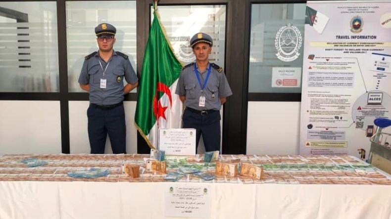 حجز أكثر من 46 ألف أورو غير مصرح بها بمطار بجاية الدولي