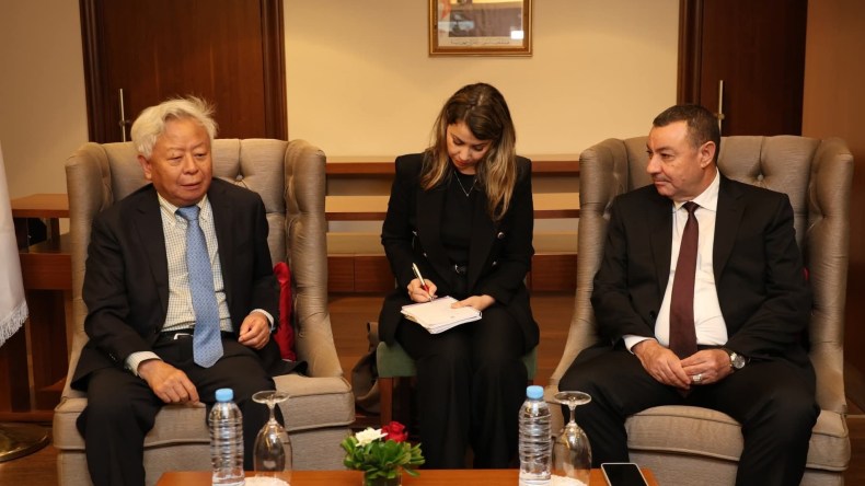 الجزائر والبنك الآسيوي للاستثمار يبحثان تمويل مشاريع النقل والبنى التحتية