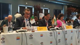 سعيود يستعرض في جنوب إفريقيا جهود الجزائر للحد من مخاطر الكوارث الكبرى