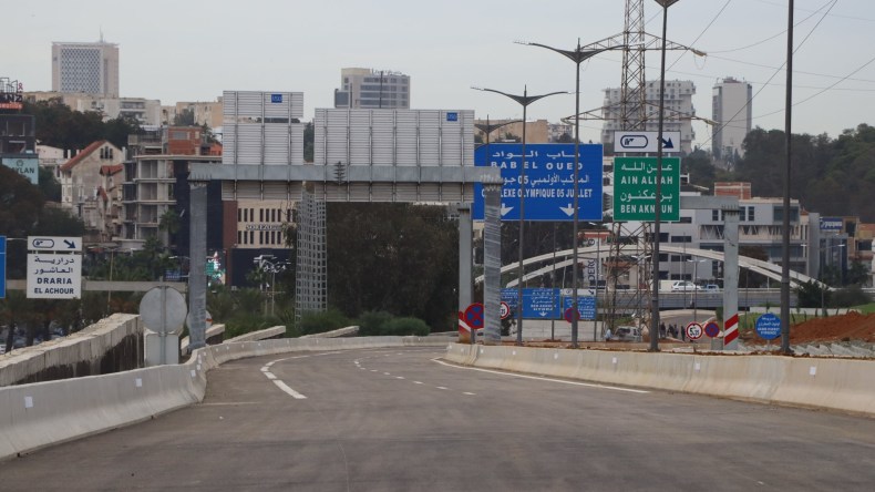 العاصمة: طريق جديد يدخل حيز الخدمة لتخفيف الازدحام