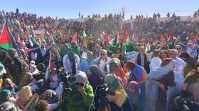 مسيرات حاشدة للصحراويين للمطالبة بحقهم في تقرير المصير (صور)