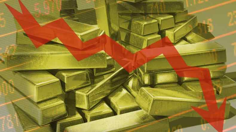 أسعار الذهب تنهار وتوقعات ببلوغه 3800 دولار