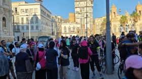 انطلاق فعاليات الماراطون الوردي بوهران