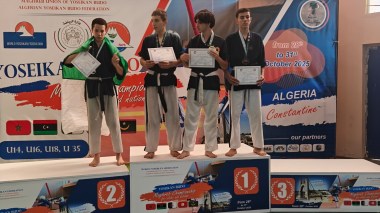 الجزائر تتوّج بلقب البطولة المغاربية لليوسيكان بيدو بقسنطينة