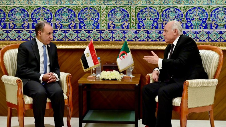 محادثات جزائرية مصرية حول فلسطين وليبيا والسودان والساحل