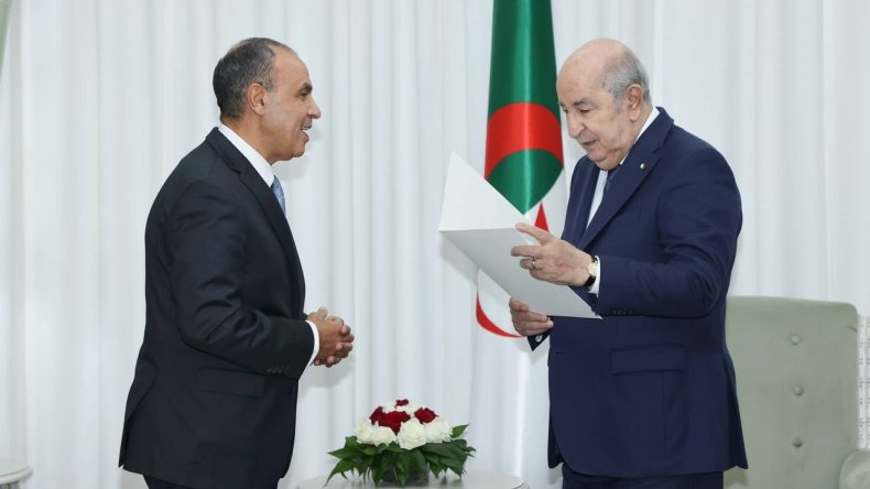 الرئيس تبون يستلم رسالة من نظيره المصري