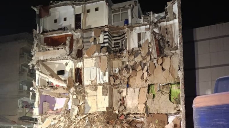 إصابة شخص في حادث انهيار بناية قديمة بحسين داي