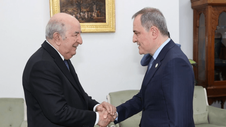 الرئيس تبون يستقبل وزير خارجية أذربيجان