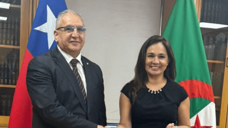 مباحثات بين خارجيتي الجزائر والشيلي حول فلسطين والصحراء الغربية