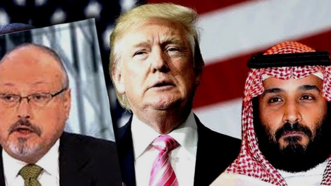 قضية مقتل خاشقجي.. هذا ما قاله ترامب للصحفيين بحضور ولي العهد السعودي