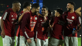 بالصور.. أشبال بوقرة يواصلون تحضيراتهم لمواجهة السودان