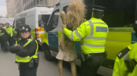 الشرطة البريطانية تعتقل “دمية”.. ما القصة؟