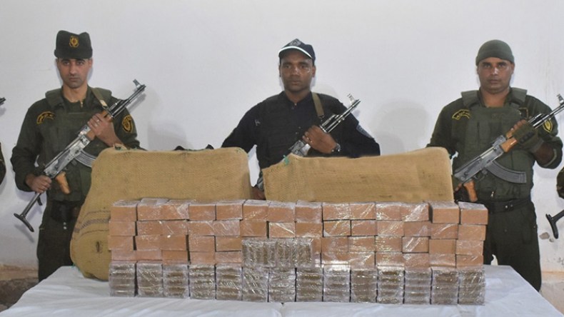 حجز 19 طنّا من الكيف المعالج و18 كلغ من الكوكايين