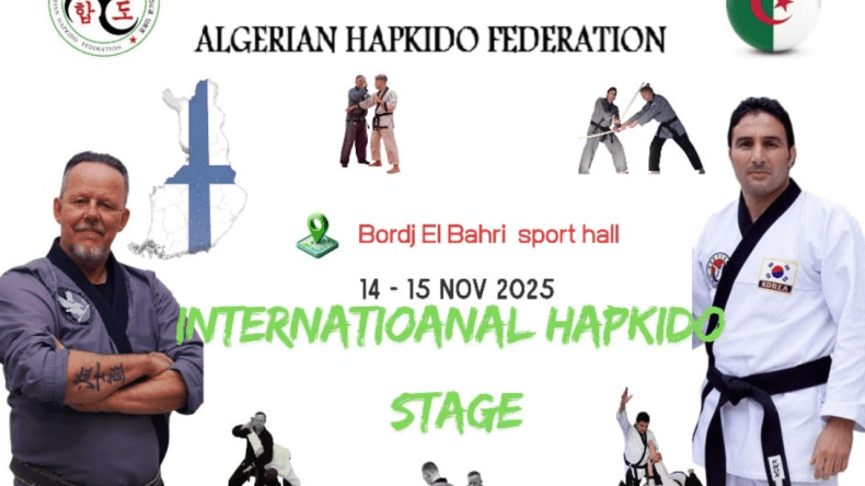 فنلندي يشرف على تربص الاتحادية الجزائرية للهابكيدو