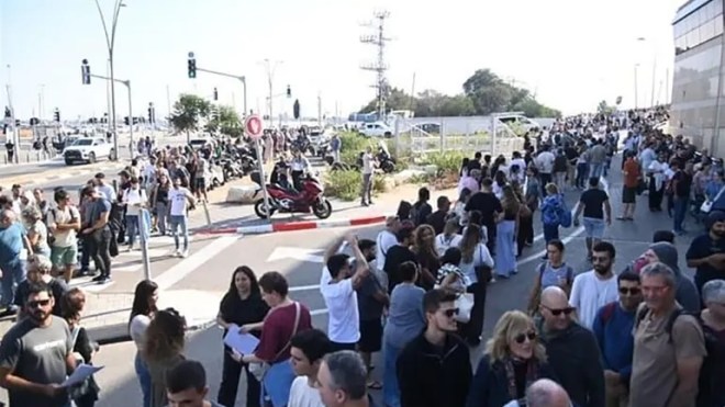 هل بدأت موجة الهروب الكبرى؟.. آلاف الصهاينة يصطفون أمام السفارة البرتغالية