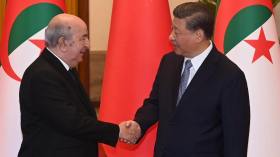 الرئيس الصيني يؤكد رغبة بلاده في توسيع التعاون مع الجزائر
