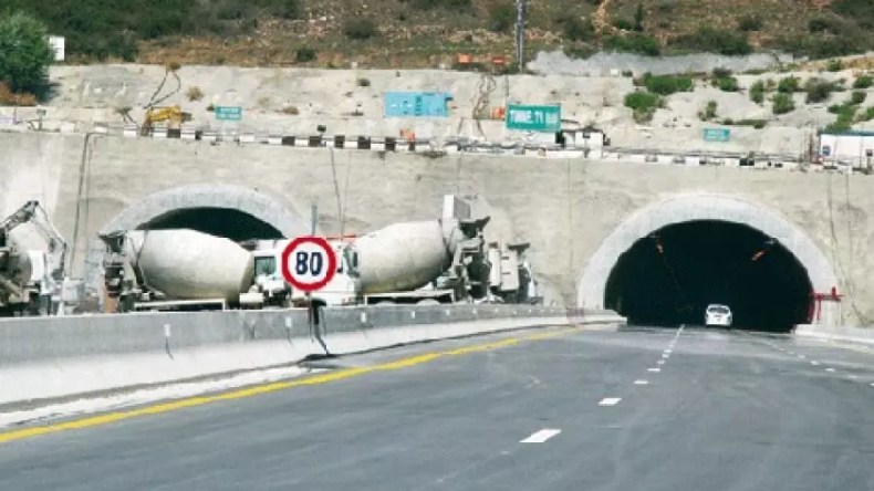 غلق مؤقت لنفق جبل الوحش بسبب أشغال صيانة