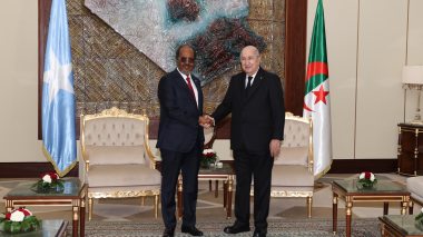 Le Chef de l’État s’entretient avec le Président Somalien