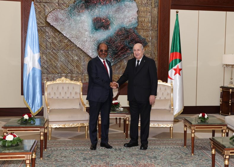 Le Chef de l’État s’entretient avec le Président Somalien