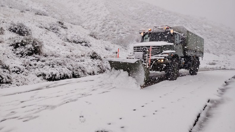 هذه قائمة الطرقات المغلقة بسبب تراكم الثلوج