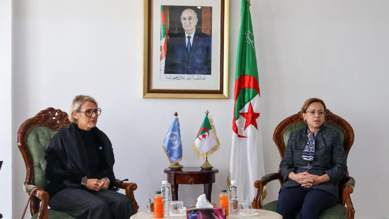 كريكو تؤكد حرص الجزائر على ضمان تنشئة سليمة للأطفال في بيئة سليمة ومستدامة