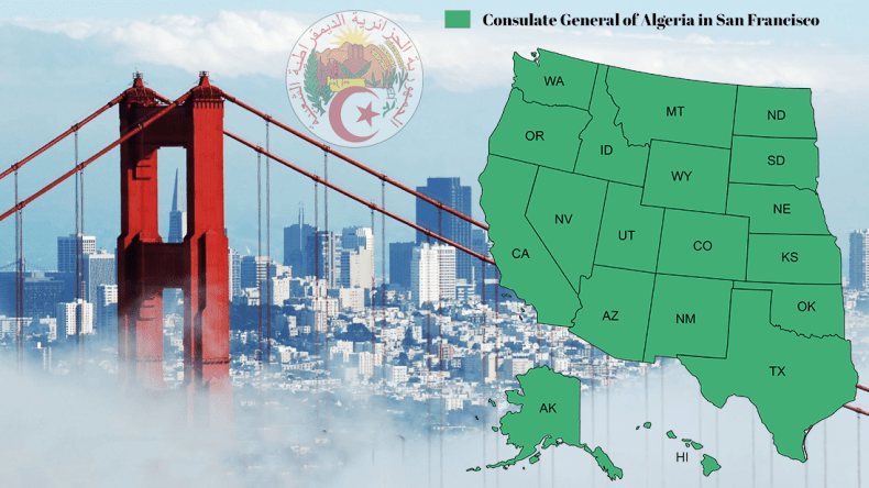 رسمياً.. افتتاح القنصلية العامة للجزائر في سان فرانسيسكو بهذا التاريخ