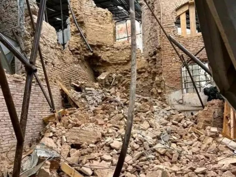 Alger: La mosquée de Sidi M’hamed Cherif partiellement effondrée