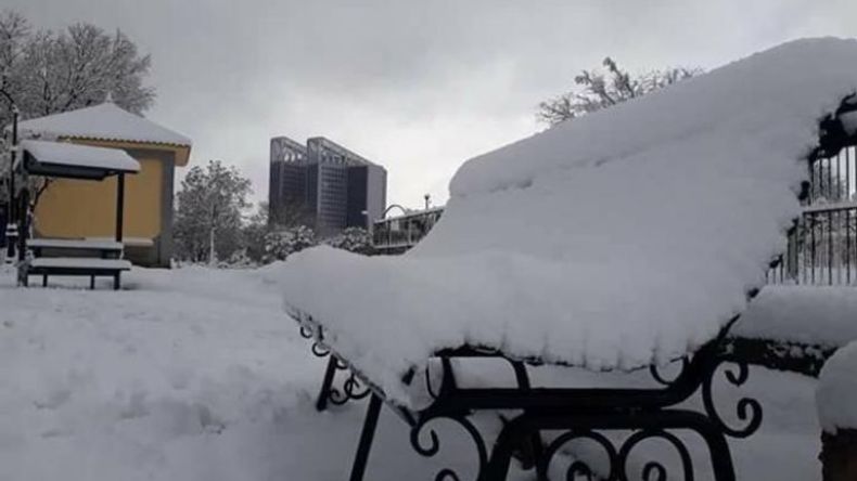 ثلوج كثيفة تصل إلى 25 سنتيمترا في هذه الولايات