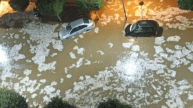 العاصمة: انهيار للتربة جراء السيول في وادي قريش