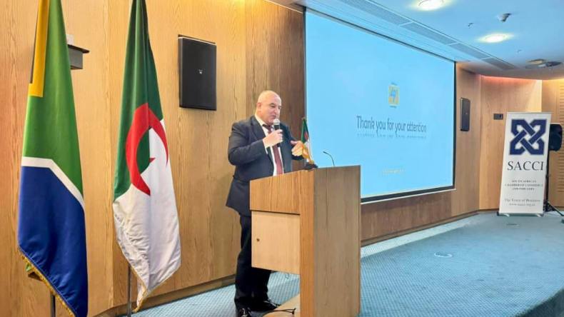 الجزائر تستعرض فرص الاستثمار لديها أمام رجال أعمال جنوب أفريقيين