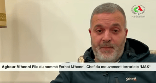 L’organisation terroriste «MAK»: Aghour Mehenni se démarque des actes de son père