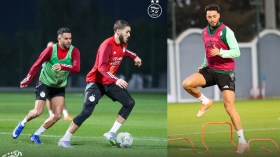 بن سبعيني ومحرز في التشكيلة المثالية للمنتخبات العربية