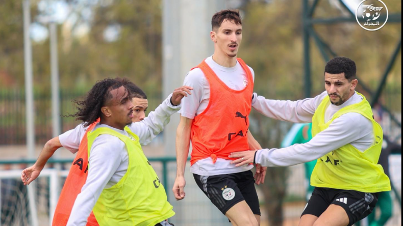 بالفيديو.. “الخضر” يعودون إلى أجواء التحضيرات تحسبا لمواجهة غينيا الاستوائية