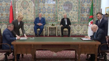 Signing Of Agreements And Memoranda Of Understanding Between Algeria And Belarus