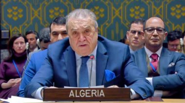 بن جامع: لا إصلاح لمجلس الأمن دون إنصاف إفريقيا
