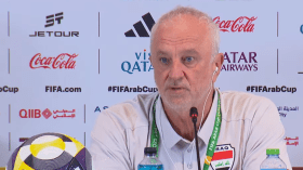 مدرب العراق يعلّق على المواجهة المرتقبة أمام الجزائر