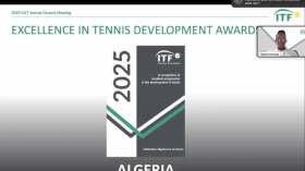 تكريم الاتحاد الجزائري للتنس بجائزة “التميّز”