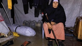 من القصف إلى المطر… غزة تواجه منخفضًا ثانيًا بلا مأوى