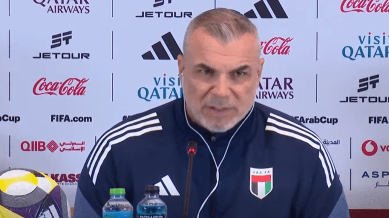مدرب الإمارات يعلّق على مواجهة الجزائر في ربع النهائي
