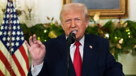 ترامب يستعرض حصاد عامه منذ عودته إلى البيت الأبيض.. هذا ما قاله!