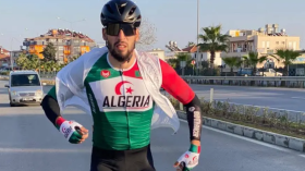 الدراج الجزائري ياسين حمزة في المرتبة الخامسة قاريا