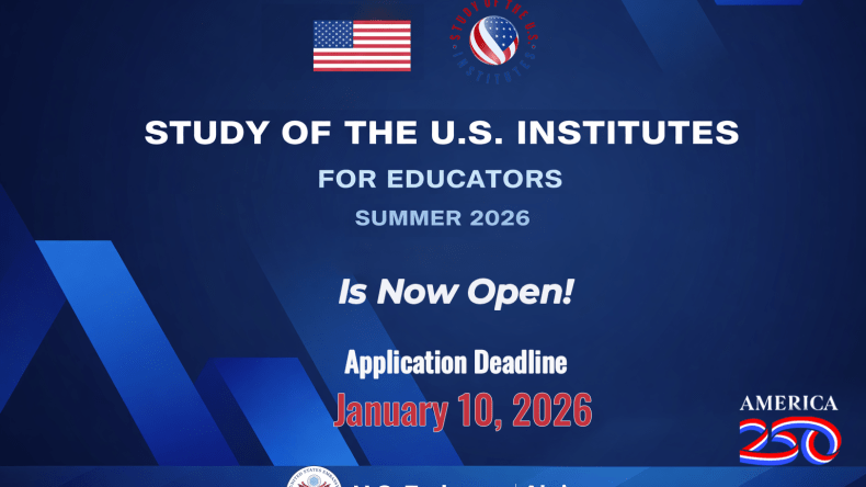 فرصة لمعلمي الثانوي لاكتشاف الفصول الدراسية الأمريكية