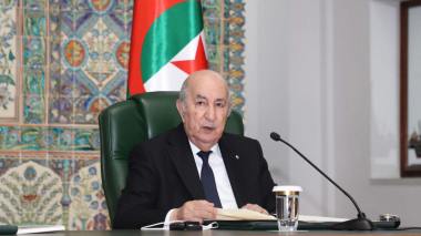 Arrivée du Président de la République au Palais des Nations pour adresser un discours à la nation